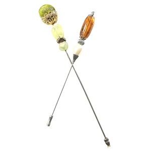 Vintage Style Hat Stick Pins